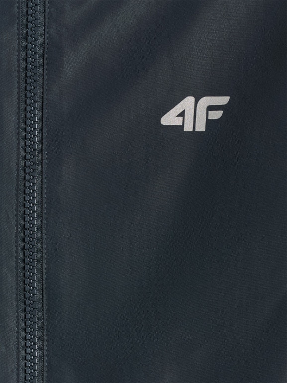 Dziecięca kurtka przejściowa 4F 4FJWSS26TTJAU0959 - granatowa