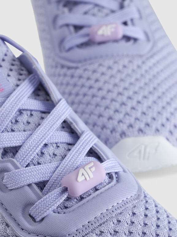 Dziecięce buty sportowe 4F 4FJRSS25FSPOF189 - fioletowe