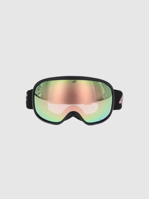Dziecięce gogle narciarskie 4F 4FJWMM00AGOGU067 - czarne