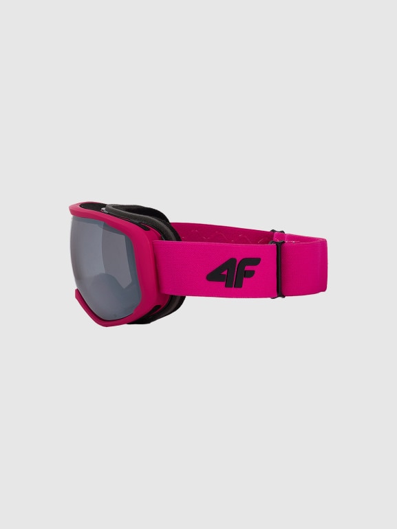 Dziecięce gogle narciarskie 4F 4FJWMM00AGOGU067 - różowe