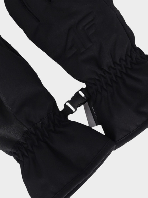 Dziecięce rękawiczki narciarskie 4F Thinsulate 4FJWAW25AFGLU190 - czarne