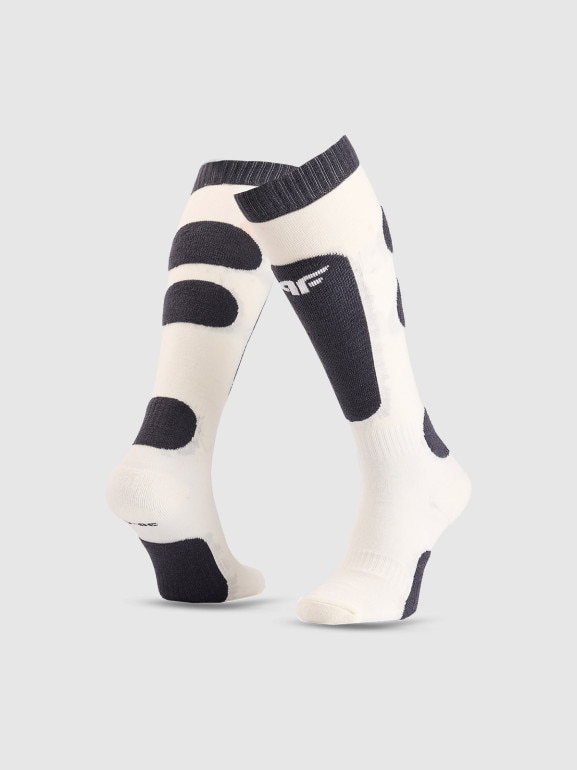 Dziecięce skarpetki narciarskie 4F 4FJRAW25UFSOU303 - multikolor