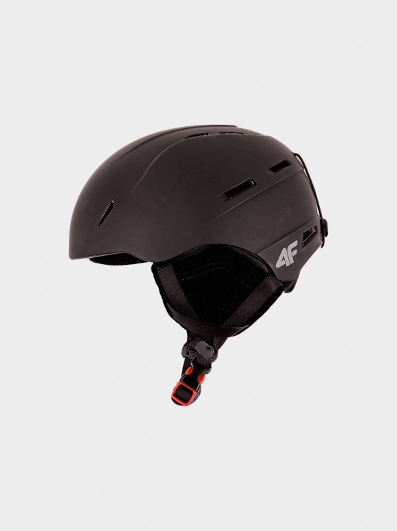Dziecięcy kask narciarski 4F 4FJWAW24AHELU063 - czarny