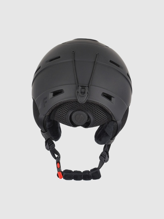 Dziecięcy kask narciarski 4F 4FJWMM00AHELU097 - czarny