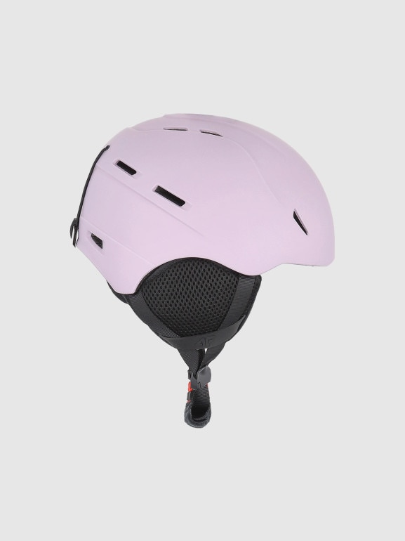 Dziecięcy kask narciarski 4F 4FJWMM00AHELU097 - różowy