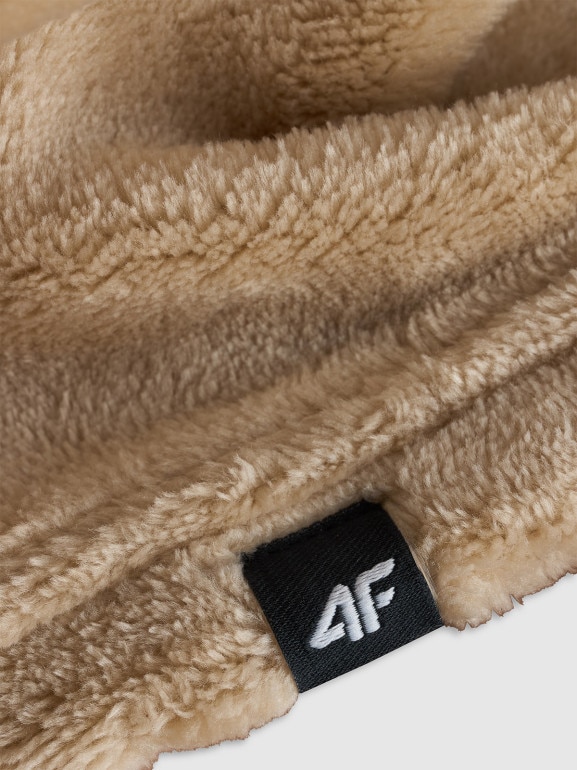 Dziecięcy komin 4F 4FJWAW25ABDAU129 - brązowy