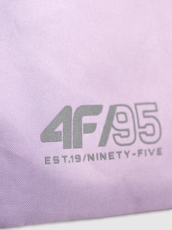 Dziecięcy plecak-worek 4F 4FJRAW25AGYMU168 - fioletowy