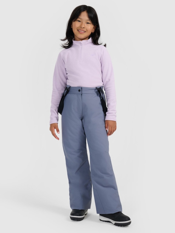 Dziewczęca bielizna polarowa (góra) 4F 4FJRAW25UFLEF070 - fioletowa