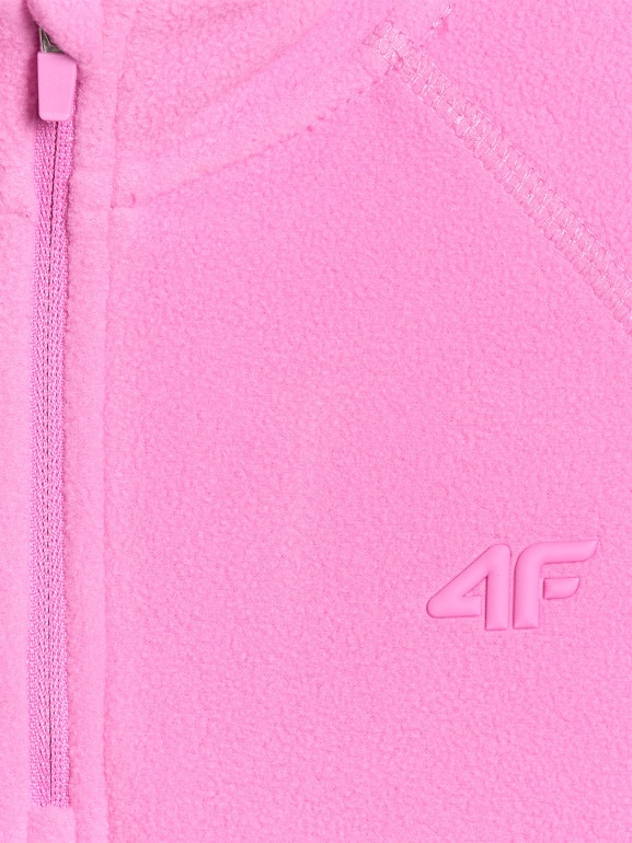Dziewczęca bielizna polarowa (góra) 4F 4FJRAW25UFLEF070 - różowa