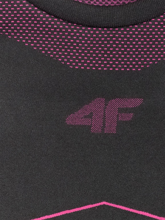 Dziewczęca bielizna termoaktywna komplet 4F 4FJRAW25USEAF263 - czarna