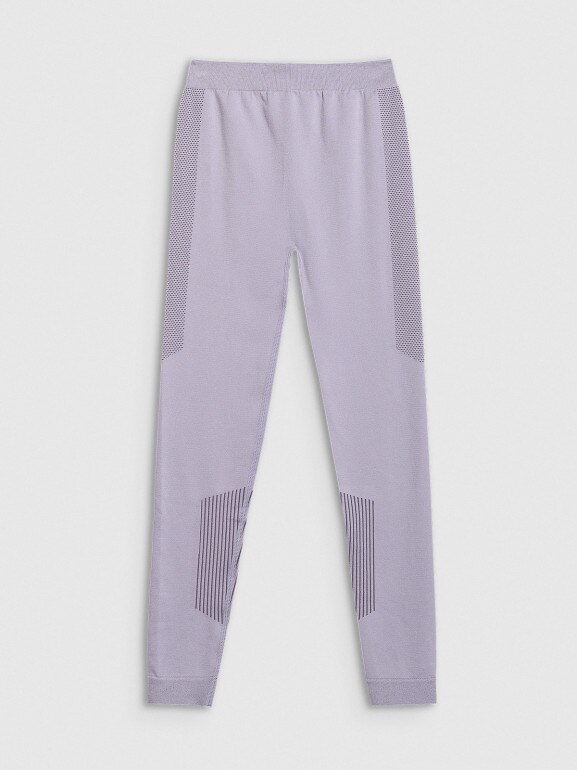 Dziewczęca bielizna termoaktywna komplet 4F 4FJRAW25USEAF263 - fioletowa