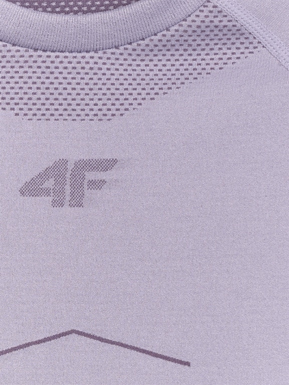 Dziewczęca bielizna termoaktywna komplet 4F 4FJRAW25USEAF263 - fioletowa