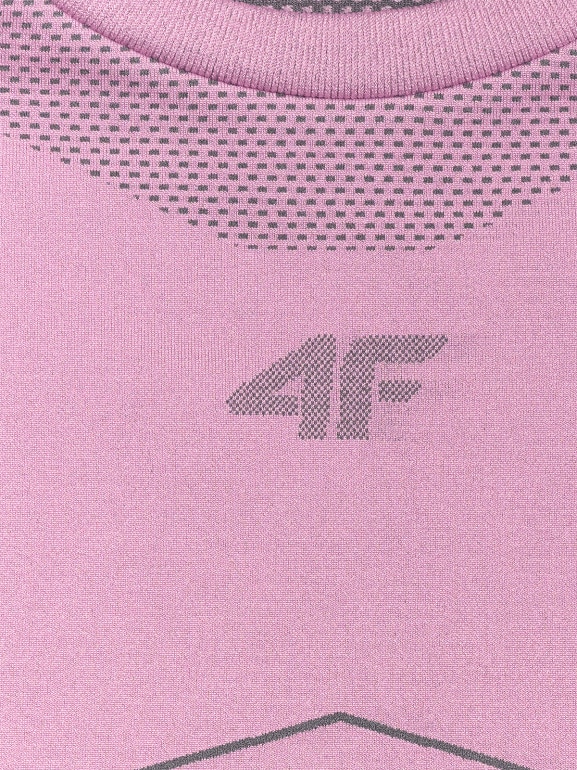 Dziewczęca bielizna termoaktywna komplet 4F 4FJRAW25USEAF263 - różowa