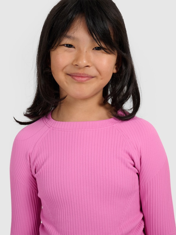 Dziewczęca bielizna termoaktywna komplet 4F 4FJRAW25USEAF264 - różowa