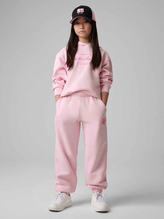 Dziewczęca bluza nierozpinana z kapturem 4F 4FJRSS26TSWSF2821 - różowa