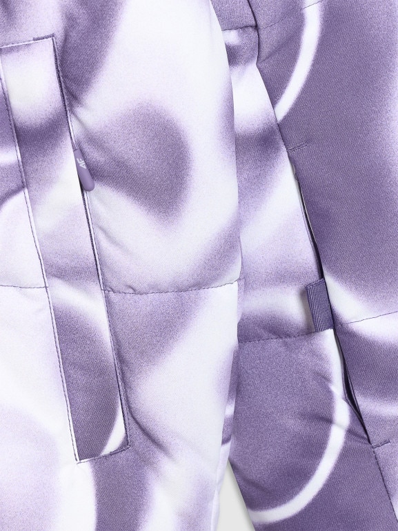 Dziewczęca kurtka narciarska 4F 4FJRAW25TTJAF1038 - multikolor