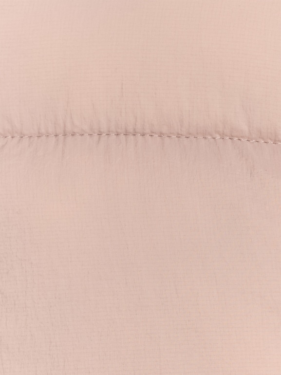 Dziewczęca kurtka puchowa pikowania 4F 4FJRAW25TDJAF0806 - beżowa