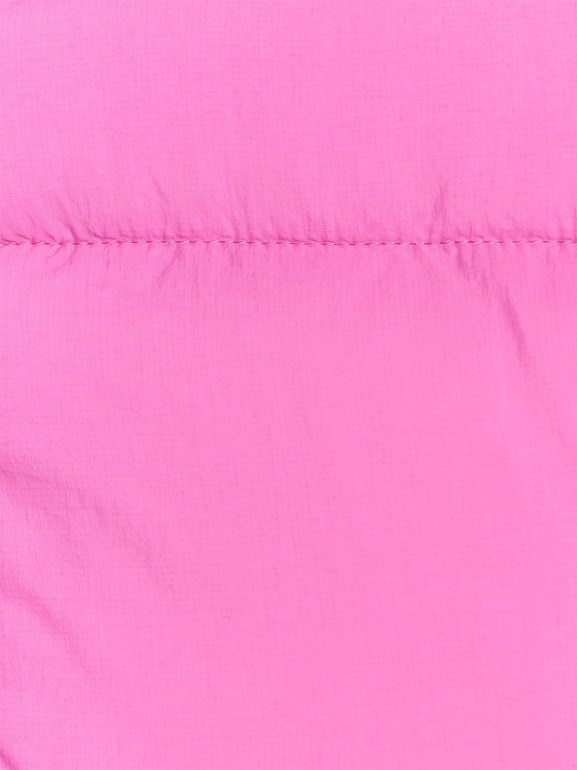 Dziewczęca kurtka puchowa pikowania 4F 4FJRAW25TDJAF0806 - różowa 