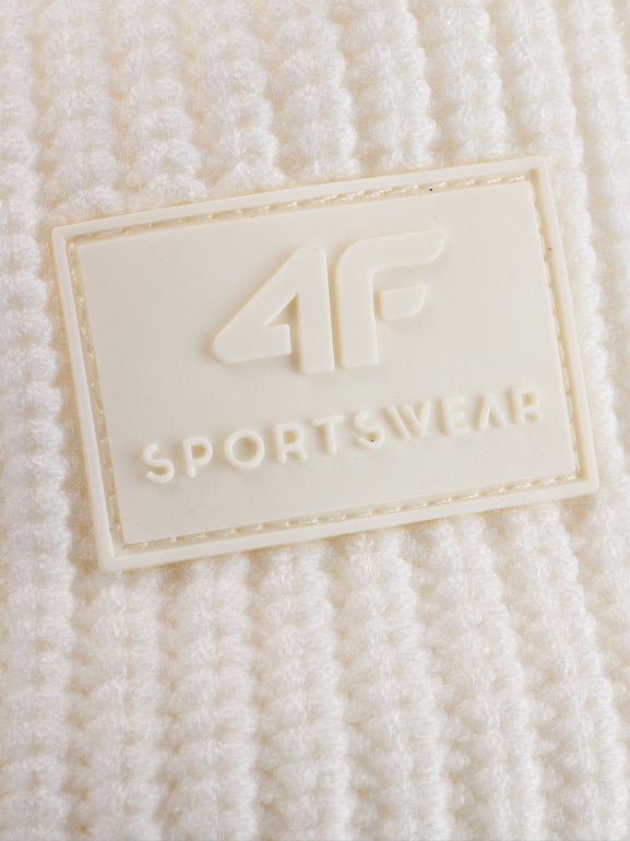 Dziewczęca opaska na głowę 4F 4FJRAW25ABANF135 - beżowa