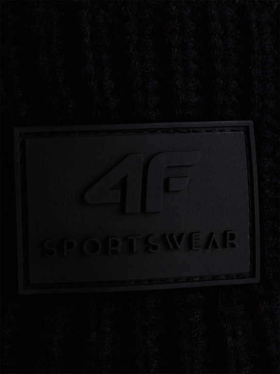 Dziewczęca opaska na głowę 4F 4FJRAW25ABANF135 - czarna