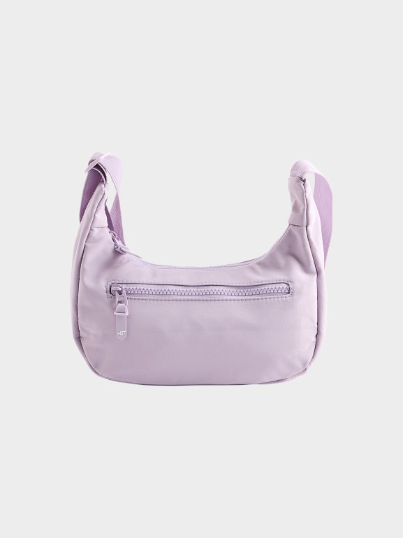 Dziewczęca torebka na ramię 4F 4FJRSS26ASBGF093 - fioletowa