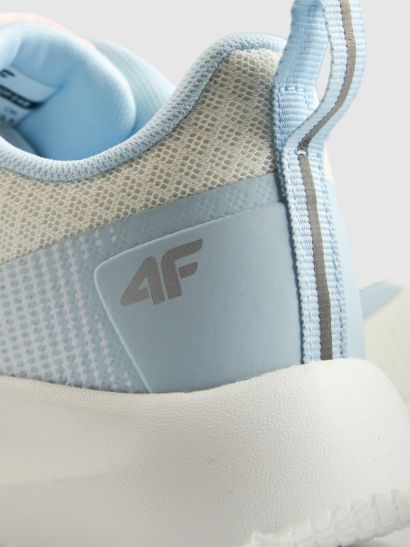 Dziewczęce buty sportowe VELOSPEED 4F 4FJRSS26FSPOF248 - białe