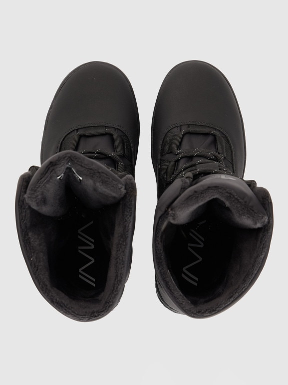 Dziewczęce buty zimowe śniegowce INUA 4F 4FJRAW25FSBSF038 - czarne