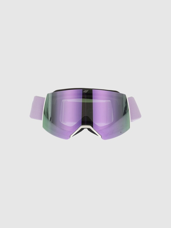 Dziewczęce gogle narciarskie 4F 4FJWAW25AGOGF060 - fioletowe