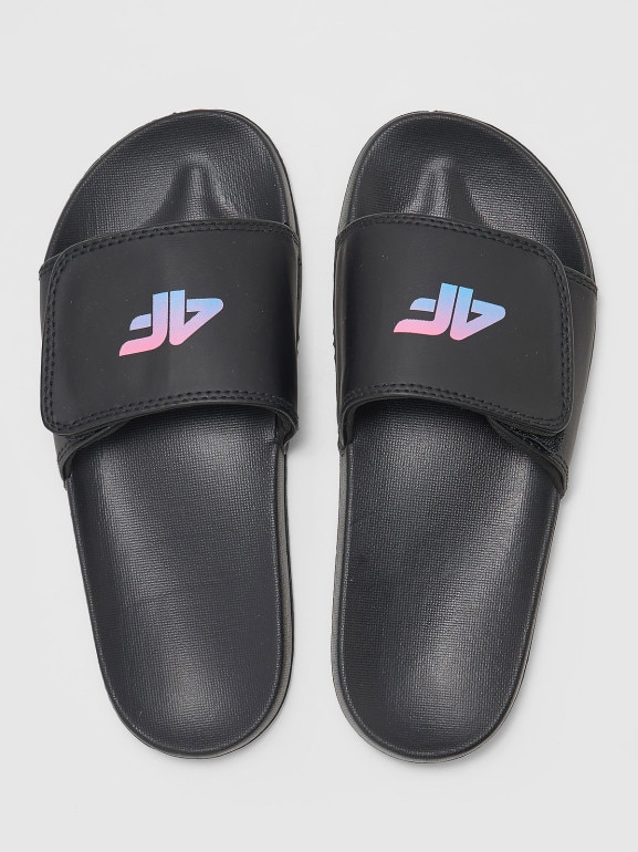 Dziewczęce klapki 4F 4FJRMM00FSLIF013 - czarne