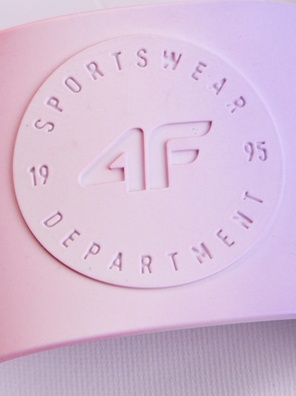 Dziewczęce klapki 4F 4FJRSS26FSLIF073 - fioletowe