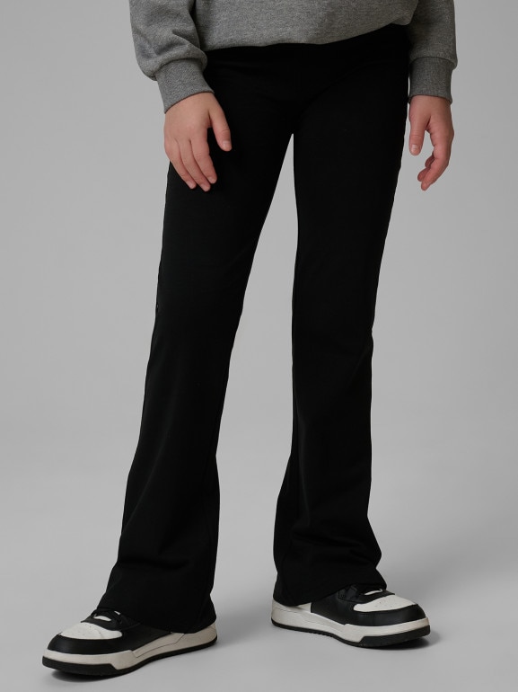 Dziewczęce legginsy 4F 4FJWSS26TTIGF275 - czarne