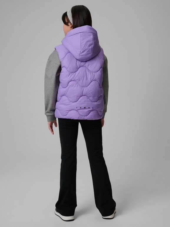 Dziewczęce legginsy 4F 4FJWSS26TTIGF275 - czarne