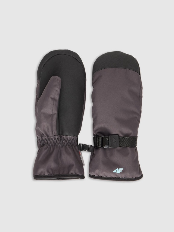 Dziewczęce rękawiczki narciarskie 4F 4FJWAW25AFGLF198 - szare