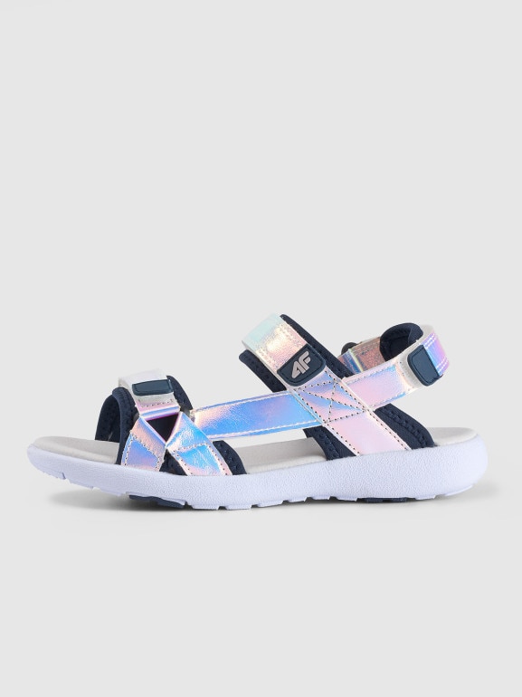 Dziewczęce sandały 4F Junior 4FJRSS24FSANF063 - multikolor