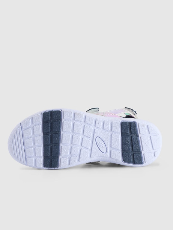 Dziewczęce sandały 4F Junior 4FJRSS24FSANF063 - multikolor