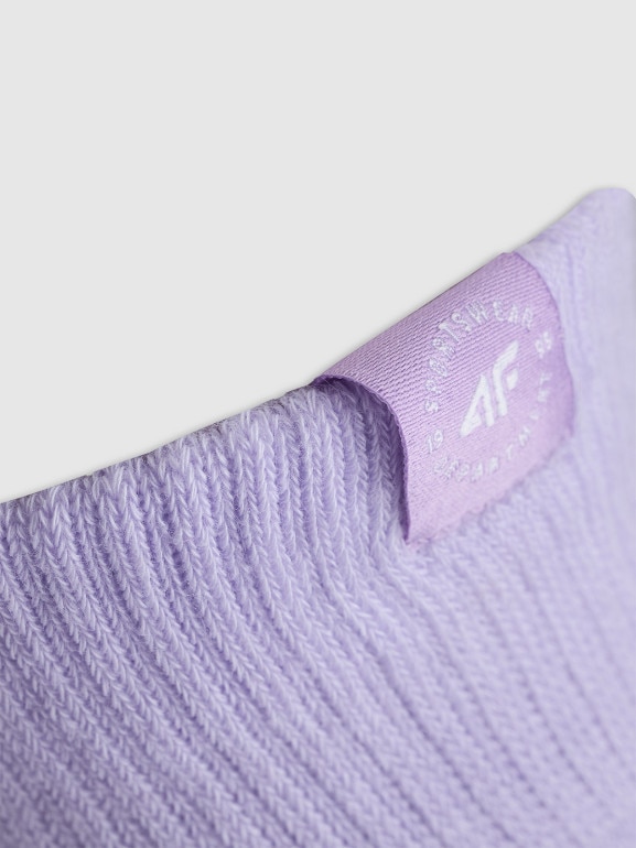 Dziewczęce skarpetki niskie (2-pack) 4F 4FJWAW25USOCF395 - multikolor