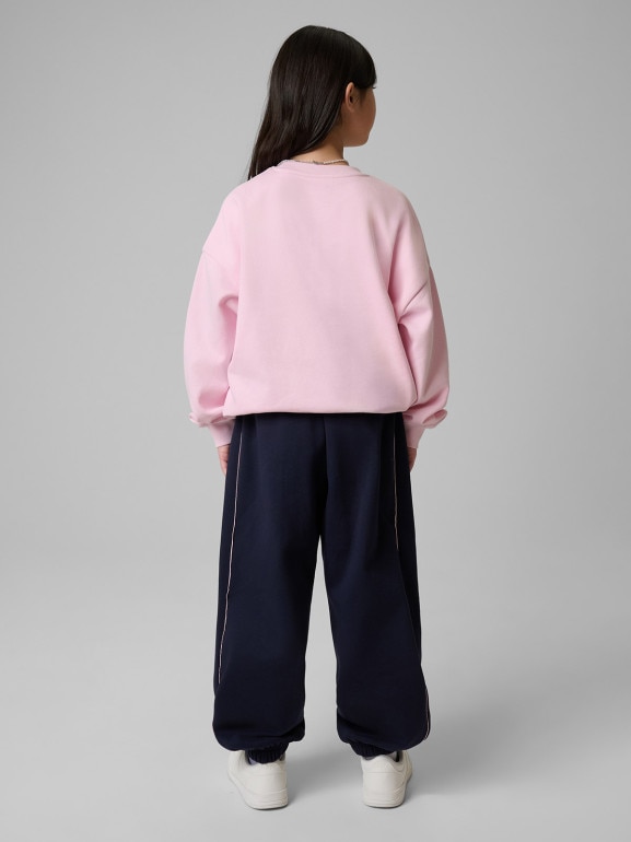 Dziewczęce spodnie dresowe joggery 4F 4FJRSS26TTROF1877 - granatowe