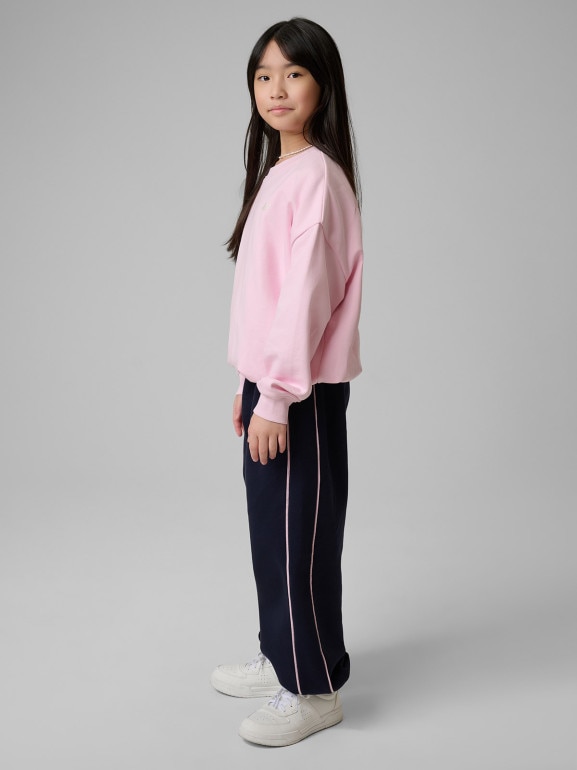 Dziewczęce spodnie dresowe joggery 4F 4FJRSS26TTROF1877 - granatowe