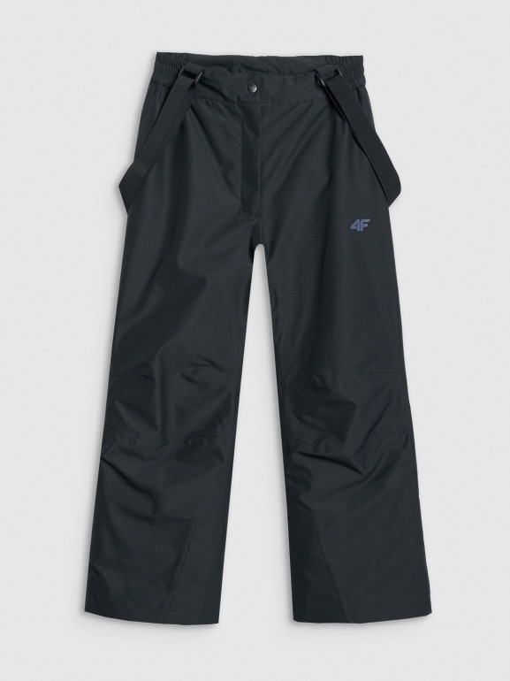 Dziewczęce spodnie narciarskie 4F 4FJRAW25TFTRF1241 - czarne