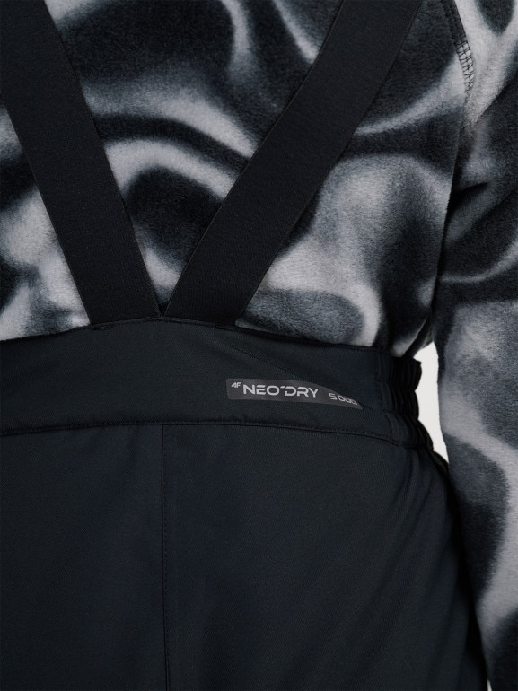 Dziewczęce spodnie narciarskie 4F 4FJRAW25TFTRF1241 - czarne