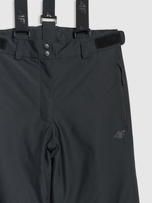 Dziewczęce spodnie narciarskie 4F 4FJRAW25TFTRF1243 - czarne
