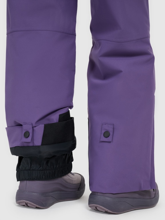 Dziewczęce spodnie narciarskie 4F 4FJRAW25TFTRF1243 - fioletowe