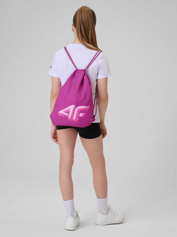 Dziewczęcy komplet sportowy na WF 4F 4FJRSS26TAPSF191 - multikolor