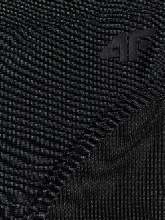 Dziewczęcy kostium kąpielowy dwuczęściowy 4F 4FJRSS26UBKSF062 - czarny