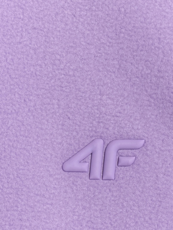 Dziewczęcy polar 4F 4FJRAW25TFLEF434 - fioletowy