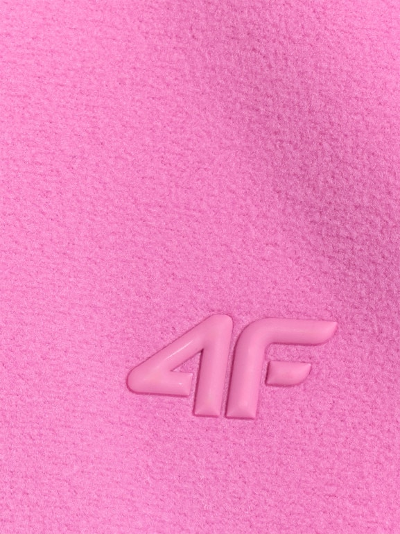 Dziewczęcy polar 4F 4FJRAW25TFLEF434 - różowy