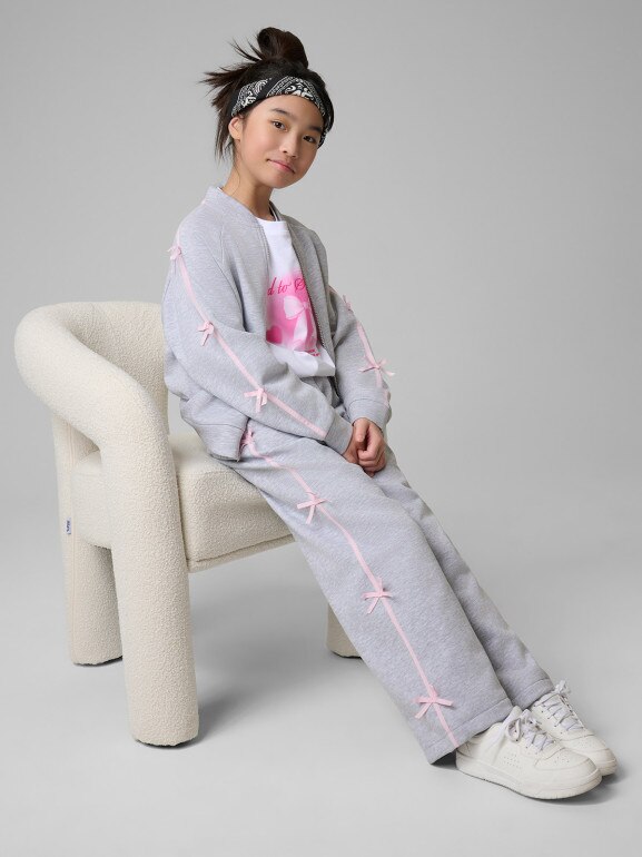 Dziewczęcy t-shirt z nadrukiem 4F 4FJRSS26TTSHF3689 - biały