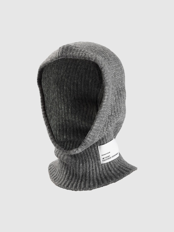 Kaptur uniseks 4F 4FWAW25ABALF107 - szary