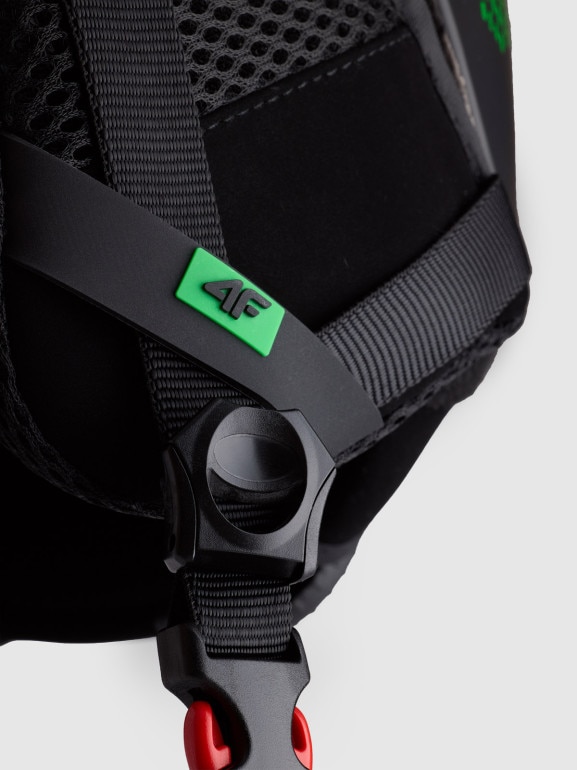 Kask narciarski uniseks 4F 4FRAW25AHELU105 - czarny