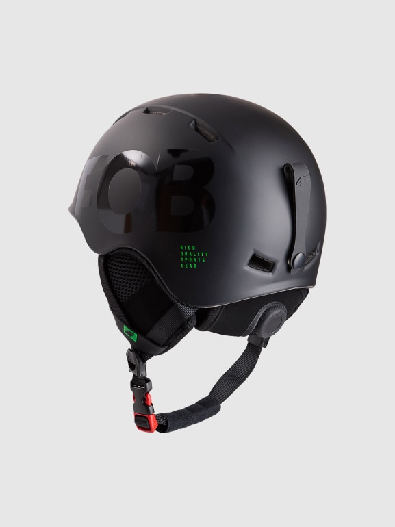 Kask narciarski uniseks 4F 4FRAW25AHELU105 - czarny